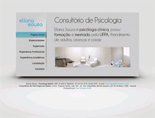 Tablet Screenshot of elianasouza.com